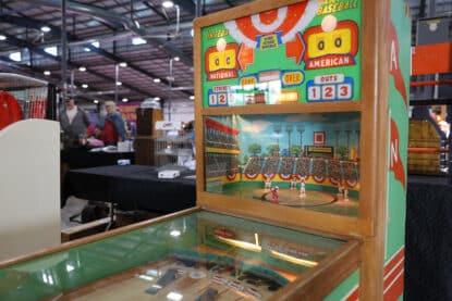 United's Yankee Baseball pitch and bat arcade game.