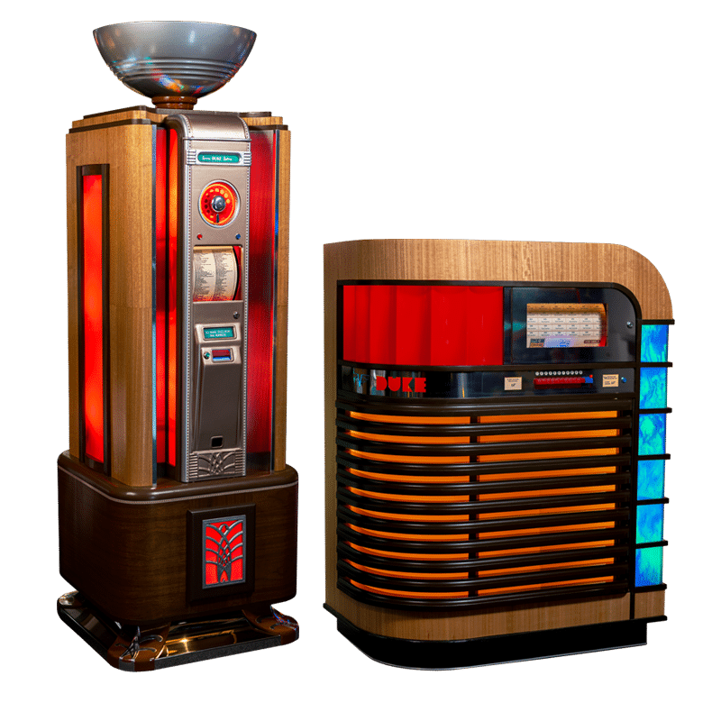 VG Duke Kuro and Spectravox Jukeboxes.